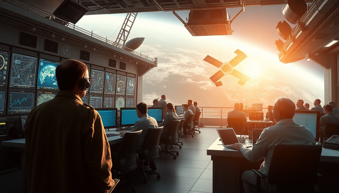 Space Race 2.0: The New Geopolitical Battlefield systems perspective visual