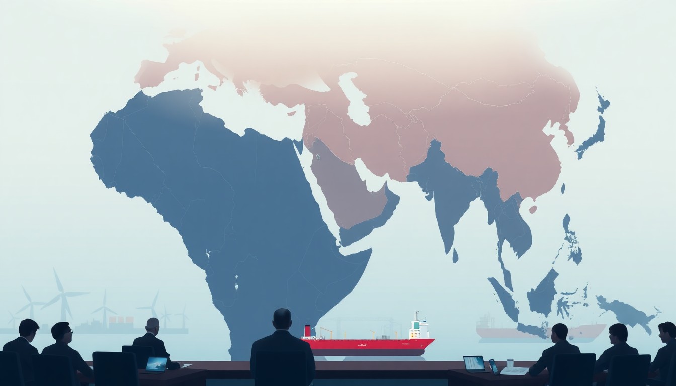 Gulf-Asia LNG Contract Repricing Signals New Energy Bargaining Cycle strategic overview visual