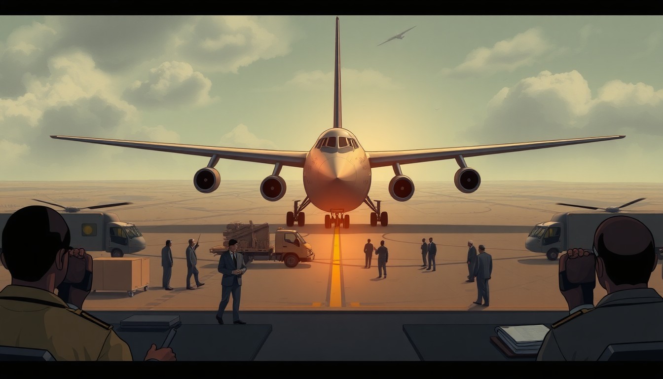 Horn of Africa Airlift Logistics Rivalry Expands into Base Access Diplomacy strategic overview visual