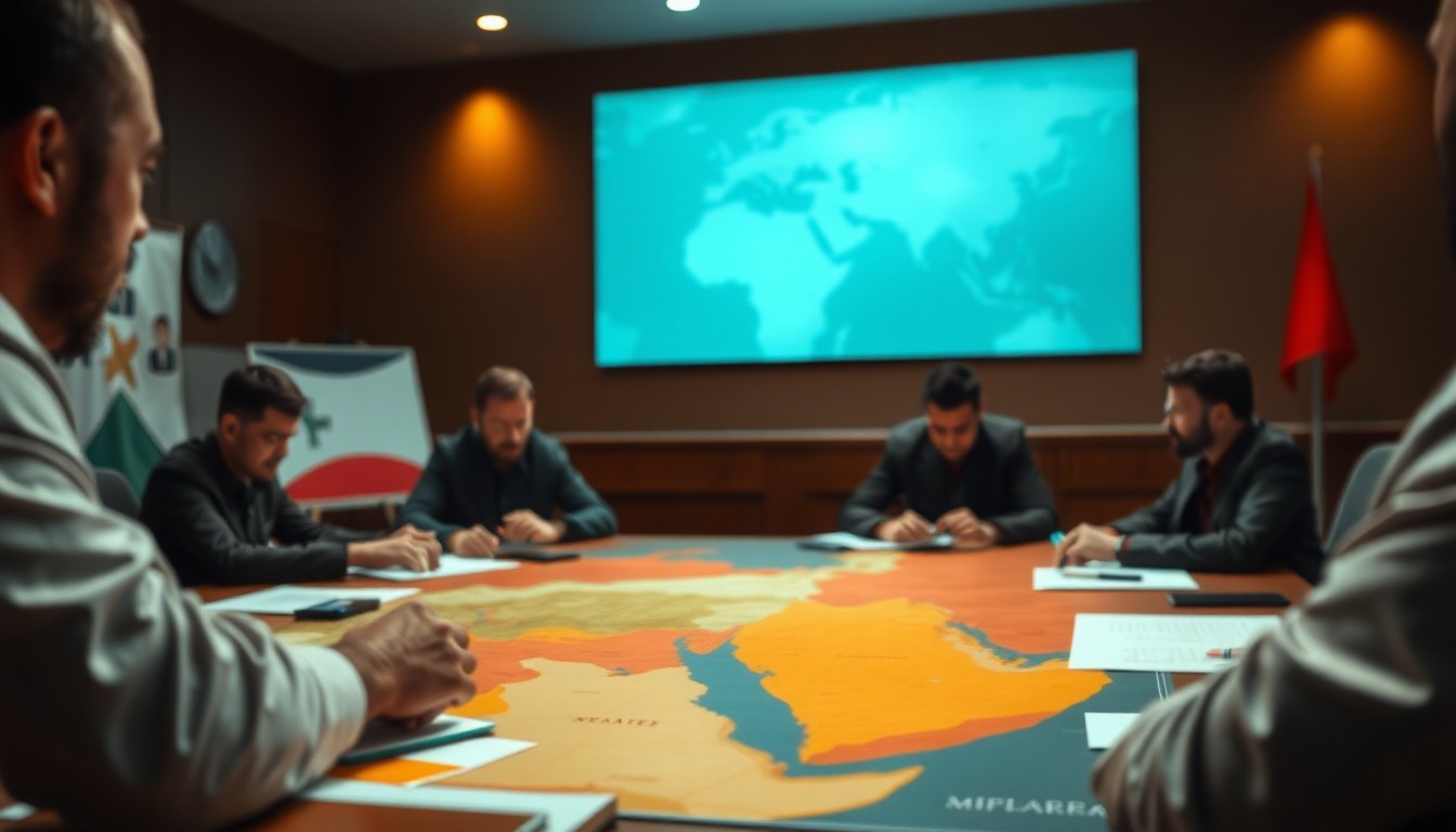 Iran-Israel-U.S. War Update 2026: Competing Strategic Communications AI generated visual 2