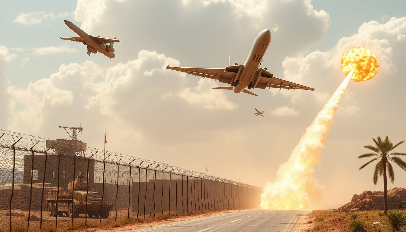 Iran-Israel-U.S. War Update 2026: Humanitarian Corridor Stress and Access Negotiations AI generated visual