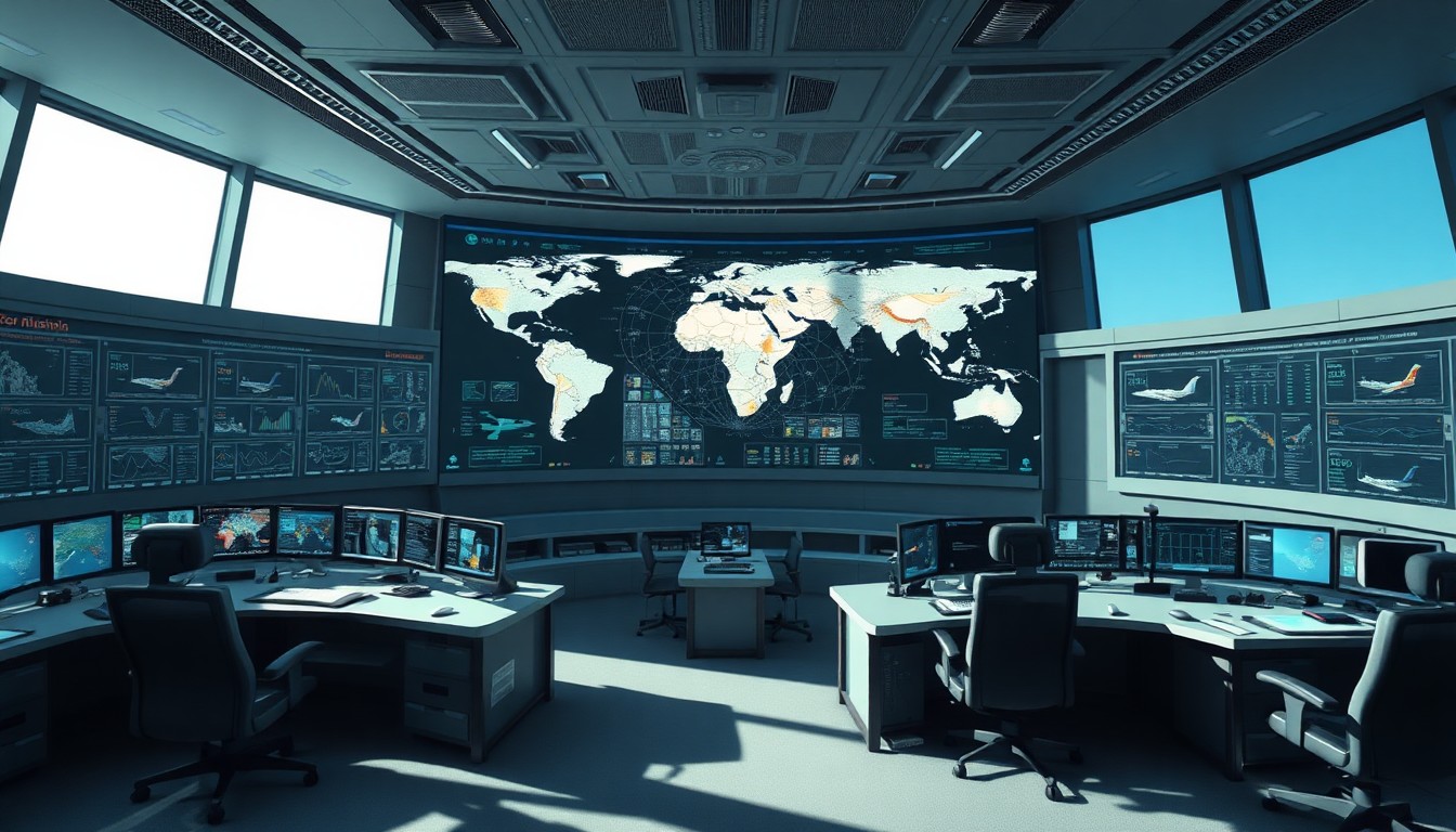 Iran-Israel-U.S. War Update 2026: Regional Airspace Closures and Aviation Security defense aircraft and missile interception highlight visual