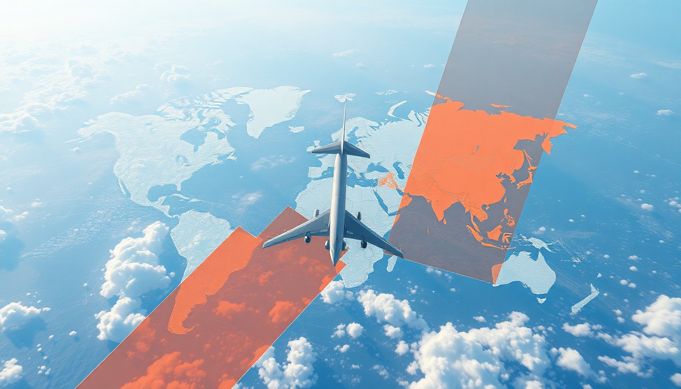 Iran-Israel-U.S. War and World Order 2026: Airspace Fragmentation Is Creating a New Geography of Aviation systems dossier visual